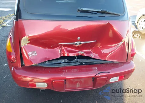 2004 Chrysler Pt Cruiser Limited из США, поврежденный, VIN 3C8FY68B54T318344